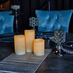 ULD-F050 WARM WHITE CANDLE SET3 Фигура светодиодная Свеча на батарейках 2АА (не в/к), в составе набора из 3 штук. 1 светодиод. Теплый белый свет. TM Uniel - Volpe фото 9