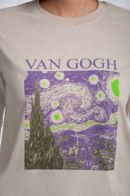 Арт. 31107 Футболка женская 44-52 (5 шт) Цвет:бежевый - Калинка фото 12