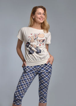 Комплект с бриджами ДОЛЛИ (темно синий №15)