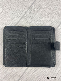 LACCOMA кредитница 3002-черный натуральная кожа  фото 4