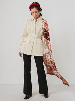 Большой, мягкий, тонкий и очень нежный двусторонний палантин - Tantino фото 3