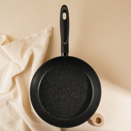 Сковорода SL Home, d=26, h=4.9 см, антипригарное покрытие, индукция, алюминий, чёрная