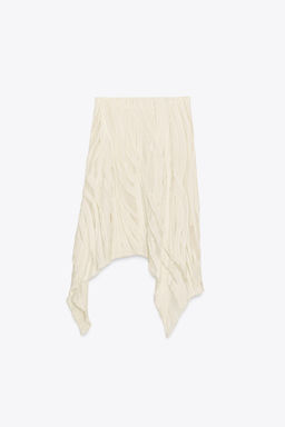 ZW COLLECTION ASYMMETRIC PLEATED SKIRT - Zara фото 8
