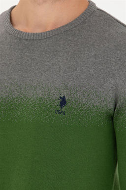 U. S. Polo Assn / Мужской темно-синий свитер - U.s. polo assn фото 14
