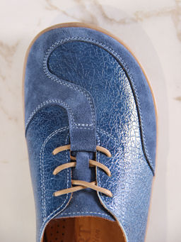 Кеды EDART 188.natabr.Синий наплак+синяя замша - Ed'art фото 7