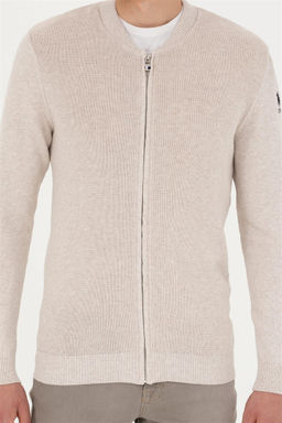 Мужской базовый трикотажный кардиган Stone Melange - U.s. polo assn фото 6