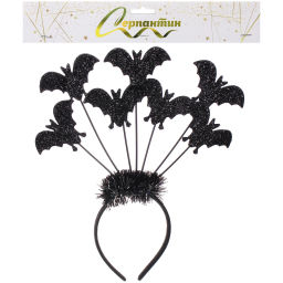 Ободок карнавальный "Helloween - Ночной полёт"