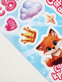 Цена за 2 шт. Набор: блокнот А6, 32 листа, наклейки, магнитные закладки "С 8 Марта"