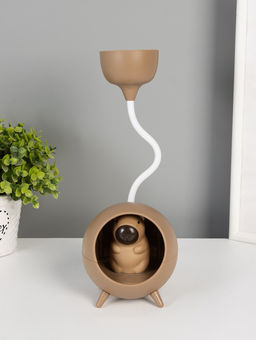 Ночник "Капибара в круглом кресле" LED 3Вт 5V USB АКБ 2 режима 8,5х8,5х25,5 см