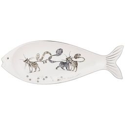 БЛЮДО LEFARD КОТИКИ В ФОРМЕ РЫБЫ 38 СМ