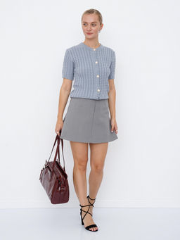 Сумка 51150L wine red Velina Fabbiana-Safenta