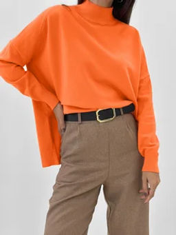 Свитер Нэлт One Size - Nadi bordo фото 60