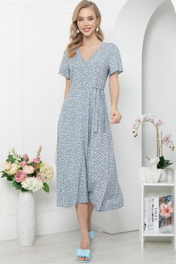 Платье Римские каникулы (голубое) П5605 - Lt collection фото 9