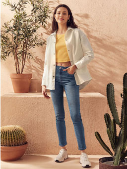 Джинсовая женская рубашка ESMARA  фото 12