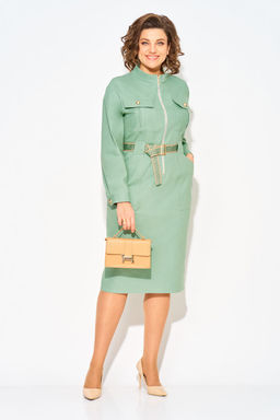 Платье Liliana 1416Н фисташка  фото 5