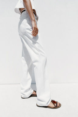 JEANS Z1975 90S STRAIGHT HIGH-WAIST BELT - Zara фото 3