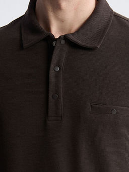 Polo Yaka Erkek Sweatshirt