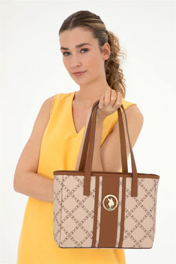 Женская бежевая сумка через плечо Неожиданная скидка в корзине