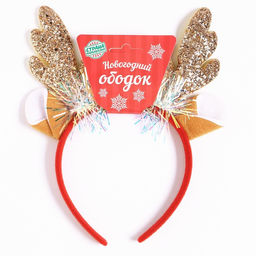 Карнавальный ободок Рожки с ушками - Simaland фото 4
