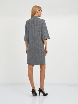 платье серое с рукавом 3/4 - Glenfield фото 7