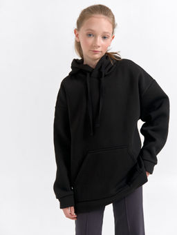 Худи Уголь утепленное 7+ - Bungly фото 2