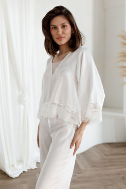 D0144 БЕЛАЯ ПИЖАМА