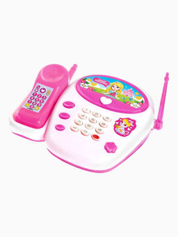 Телефон стационарный детский «Милая принцесса», звук, МИКС
