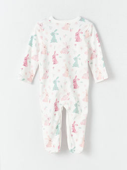 Bisiklet Yaka Uzun Kollu Pamuklu K?z Bebek Hastane ??k?? Seti 5li - Waikiki фото 3