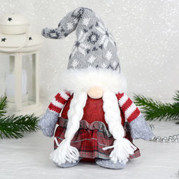 Новогоднее украшение Гном 13x8x29 см / B119 /уп 100/ - Галеонтрейд фото 2