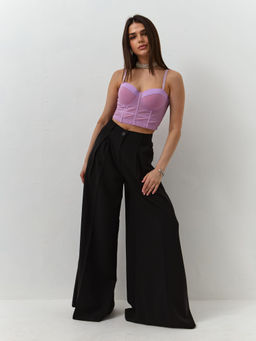 Брюки Вольт (черный) - Nadi bordo фото 5