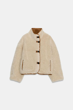 REVERSIBLE DOUBLE-FACED JACKET - Zara фото 30