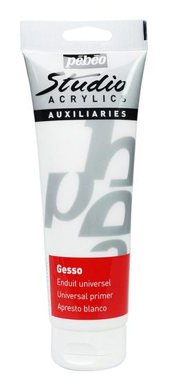 PEBEO Грунт акриловый Gesso Studio 250 мл 524110