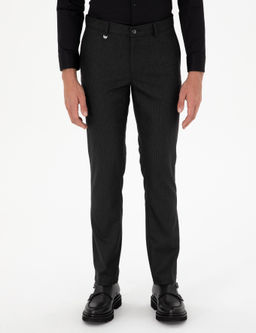 Antrasit Slim Fit _izgili Kuma_ Pantolon - Pierre cardin фото 2