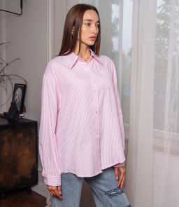Рубашка #КТ608 (9), розовый - Dommod фото 2