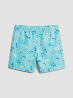 Desenli Erkek ?ocuk Deniz ?ortu