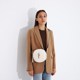 Сумка кросс-боди на молнии, цвет белый - Simaland фото 7