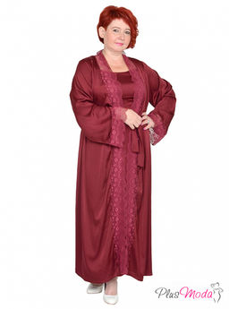 Халат Модель №1273 размеры 44-84 - Plusmoda фото 8