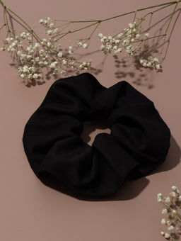 Цена за 3 шт. Резинка для волос "Орбита гранд" классик, 14 см, чёрный