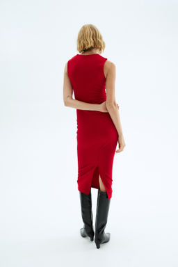 Vestido ajustado interlock - H&m фото 3
