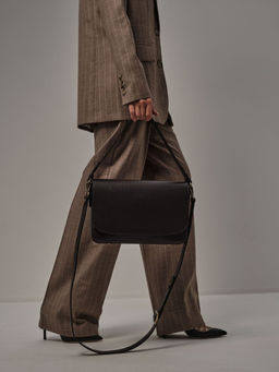 Сумка на плечо Deboro 30512 темно-коричневый