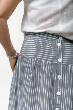 НОВИНКА! ДЛИННАЯ ЮКА С КАРМАНАМИ 70% ЛЁН - Новый лен фото 5