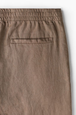 Pantal?n de lino Regular Fit - H&m фото 8