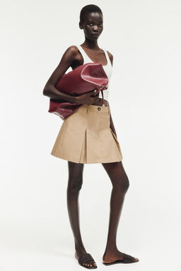 Falda tableada de sarga - H&m фото 3