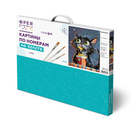 ФРЕЯ PNB/PL-347 Набор для раскрашивания по номерам 50 х 40 см Киносеанс