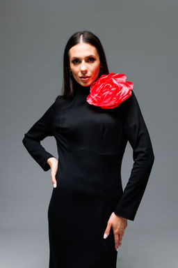 Платье Lars Style 846 черный