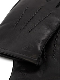Перчатки мужские н/м ягн OS627 black - Eleganzza фото 3