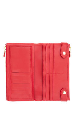 Женский красный кошелек Неожиданная скидка в корзине - U.s. polo assn фото 4