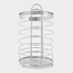 Сушилка для столовых приборов Доляна, 11×11×18.5 см, хромированная