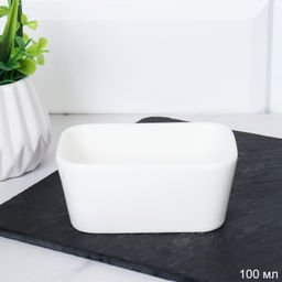 Соусник прямоугольный 100 мл / DR-7742 /уп 128/