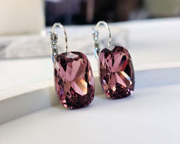 Серьги с чешскими кристаллами